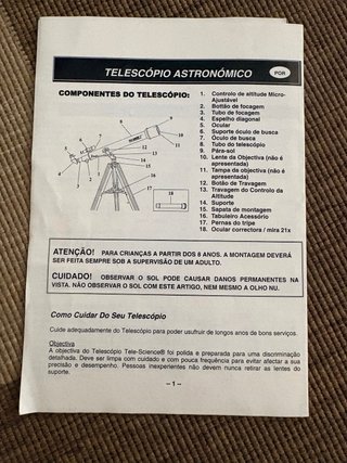 Telescopio TELE-SCIENCE