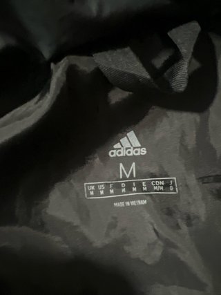 Chaqueta Adidas Negra Hombre