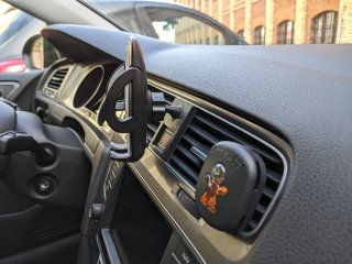 Adaptador soporte móvil VW Golf MK7