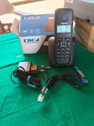 Teléfono Inalámbrico Gigaset A116 Negro