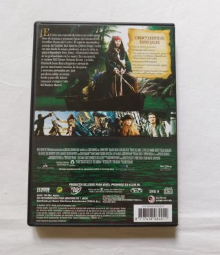 DVD's PIRATAS DEL CARIBE / LOTE