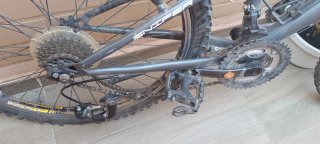 Bicicleta para reparar