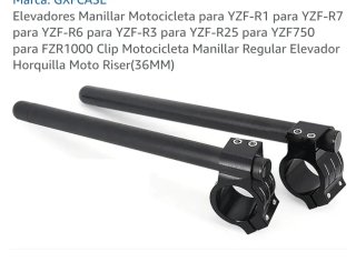 Elevadores Manillar Moto Yamaha YZF Clip-On