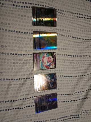 Cartas Pokémon Mewtwo y Mew GX V