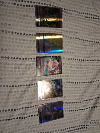 Cartas Pokémon Mewtwo y Mew GX V
