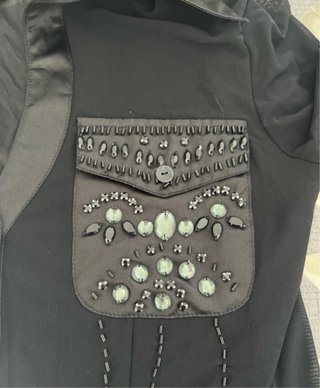Camicia Tulle e Strass Tg. S