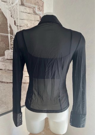 Camicia Tulle e Strass Tg. S