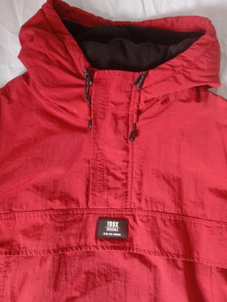 Chaqueta Bershka Roja Hombre
