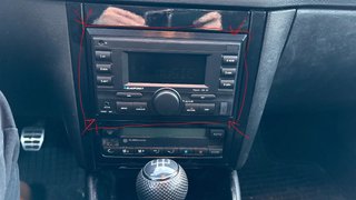 Marco radio VW Golf 4 Bora Jetta