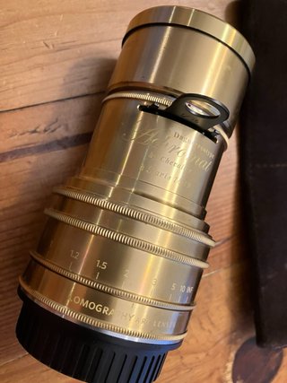 Objetivo Daguerreotype Achromat 64mm como nuevo.