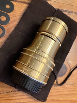 Objetivo Daguerreotype Achromat 64mm como nuevo.