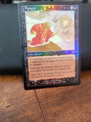 Apagar Foil Magic The Gathering Carta