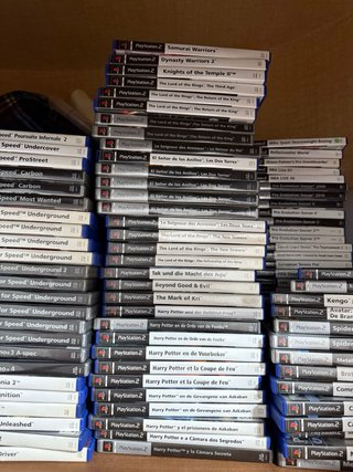 Lote 250 Juegos PS2