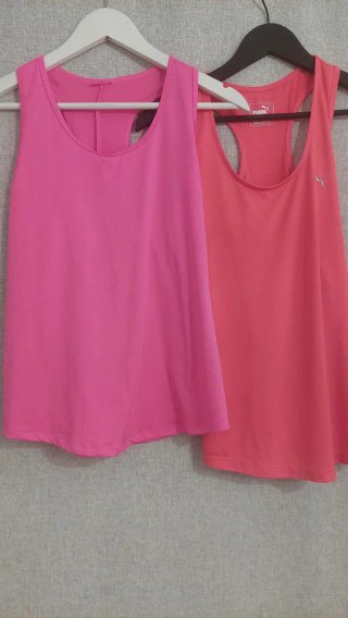 2 Camisetas Deportivas Puma Mujer