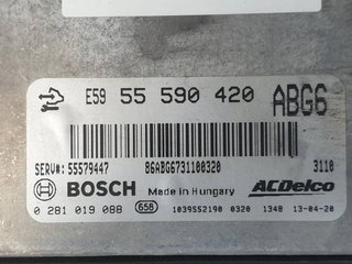CENTRALITA MOTOR UCE OPEL OPEL INSIGNIA BERLINA 2008-2017