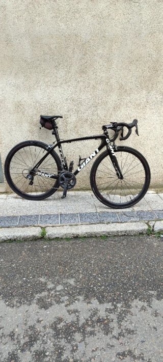 Bicicleta Giant de carbono carretera