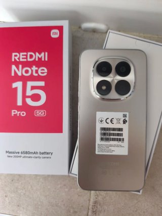 Nuevo - Redmi Note 15 Pro 5G 256GB Titanio