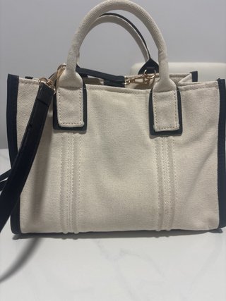 Bolso Lefties Beige y Negro