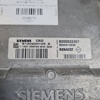 CENTRALITA MOTOR UCE RENAULT RENAULT CLIO III 2005-2016