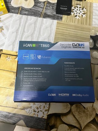 Decoder Digitale Terrestre HD i-CAN T860