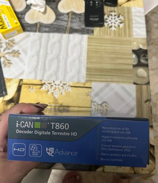 Decoder Digitale Terrestre HD i-CAN T860