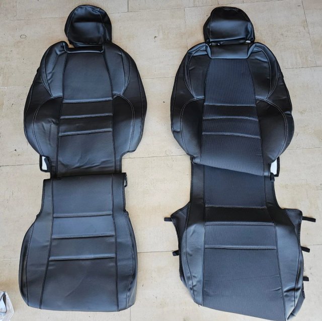 Fundas Asientos Toyota Corolla Negras