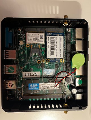 Mini PC Firewall Router J4125 4x 2.5Gbps LAN 8GB