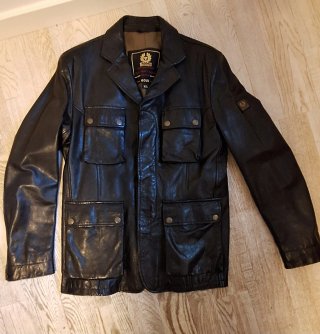 Chaqueta Belstaff Negra Talla XXL