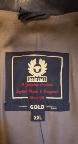 Chaqueta Belstaff Negra Talla XXL