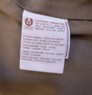 Chaqueta Belstaff Negra Talla XXL