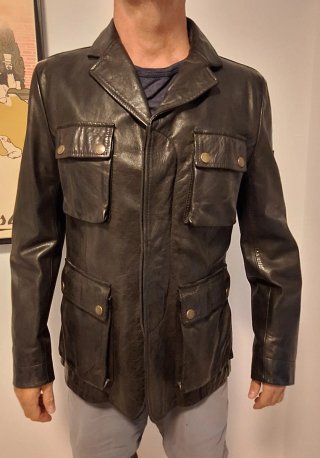 Chaqueta Belstaff Negra Talla XXL