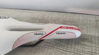 Sillín Selle Italia SLR Blanco/Rojo