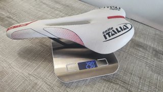 Sillín Selle Italia SLR Blanco/Rojo
