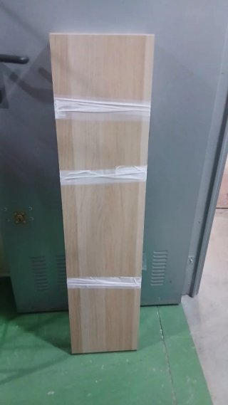 Dos Estantes de pared efecto roble tinte blanco