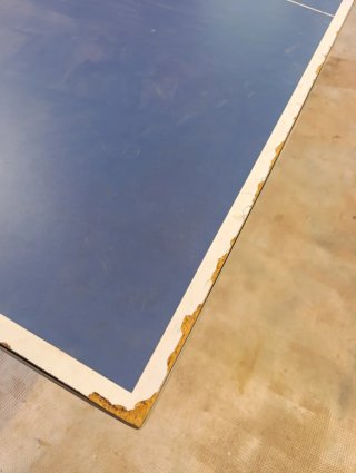 Mesa de ping pong interior