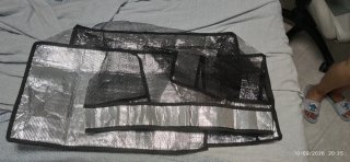 Cubierta reflectante para aire acondicionado