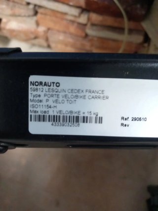 Barras+portabicicletas Norauto Acero VW Passat