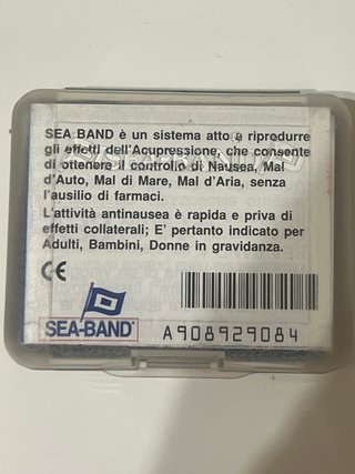 Braccialetti Sea Band controllo di nausea
