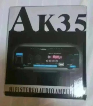 Amplificador Audio AK35 Bluetooth 800W Máx + Mando