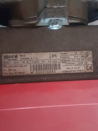 Caldera gasoil Roca + depósito 1500 con 600 de con