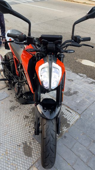KTM 125 Duke 2020 Naranja/Negra