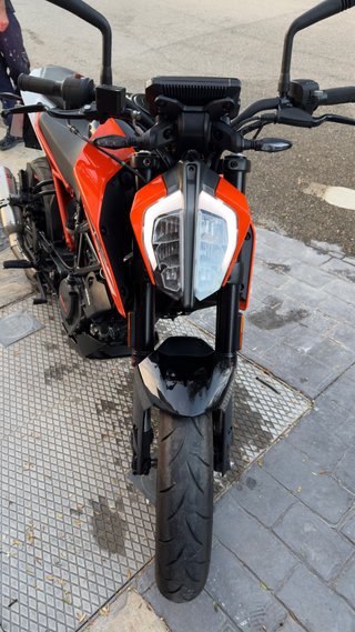 KTM 125 Duke 2020 Naranja/Negra