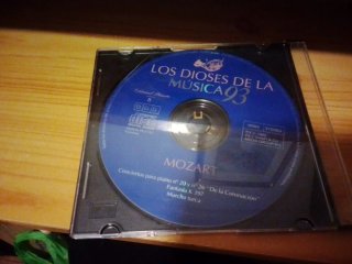 CD Mozart: Los Dioses de la Música 93