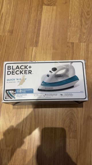 Plancha de Vapor Black+Decker