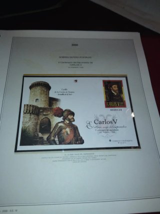 Sobres Entero Postales  Cent. Nacimiento Carlos V