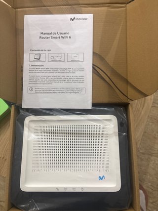 Router Movistar Smart WiFi 6 Nuevo
