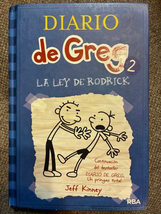 Libro El Diario de Greg 2. La ley de Rodrick
