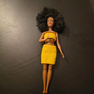 Barbie Afro con Vitiligine