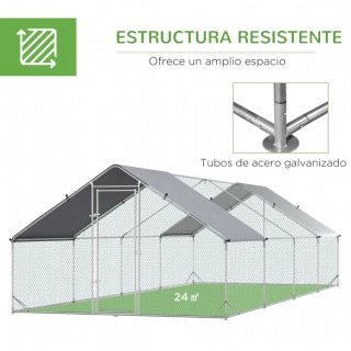 NUEVO OFERTA!! Gallinero metálico