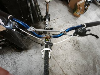 Bicicleta RUNFIT Negra y Amarilla